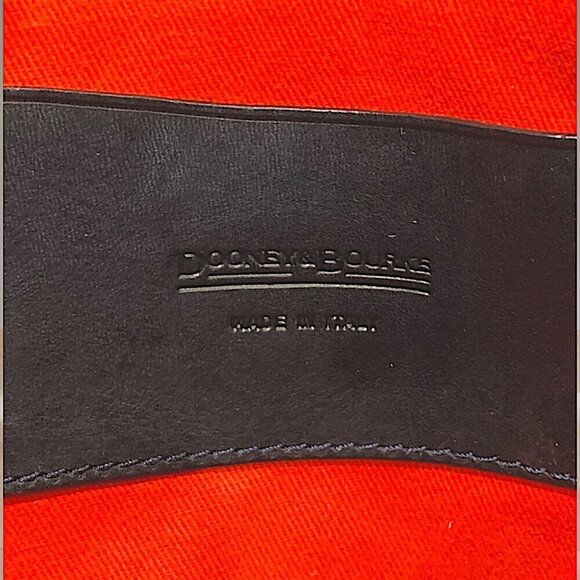 Dooney & Bourke Marine Blue Croc Embossed Leather Satchel - Picture 12 of 16